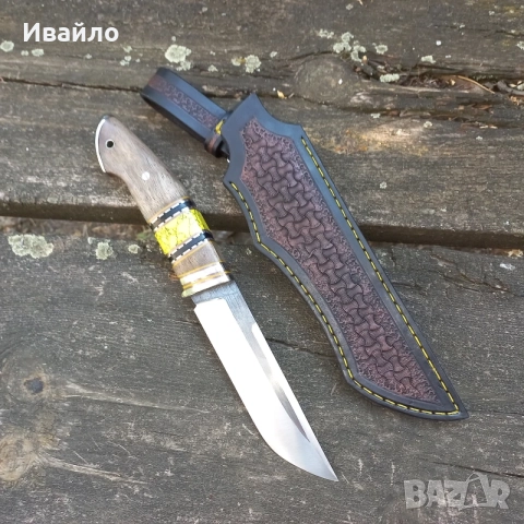 Нож ръчна изработка, снимка 4 - Ножове - 55597803