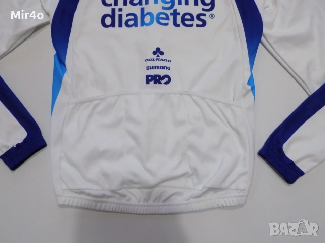 вело джърси nalini colnago shimano горнище яке екип блуза шосeйно колоездене мъжко оригинално S/L, снимка 4 - Спортни дрехи, екипи - 54001641