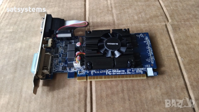 Видео карта NVidia GeForce Gigabyte GT610 HDMI 2048MB GDDR3 64bit PCI-E, снимка 6 - Видеокарти - 54568581