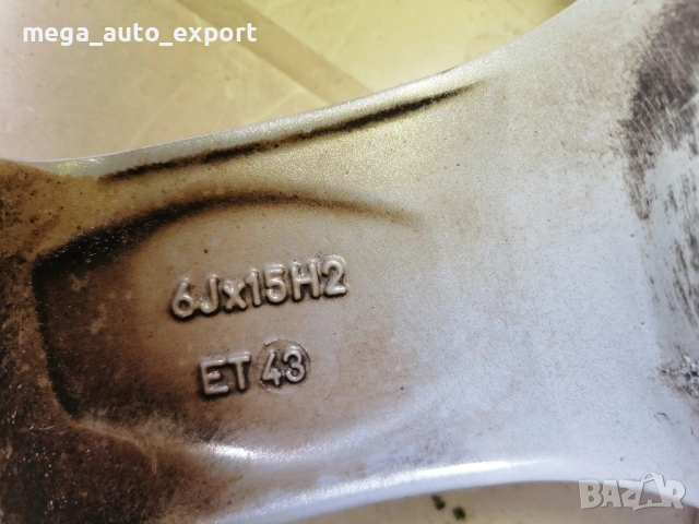 4 бр. джанти за VW Audi 5 x 112 mm 15 цола, снимка 8 - Гуми и джанти - 54613406