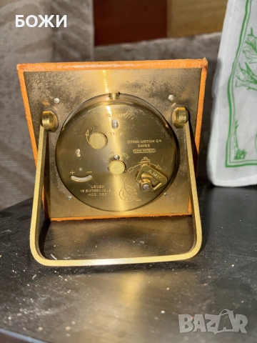 Рядък швейцарски часовник CYMA SONOMATIC 8 Days 16 Jewels Swiss Made, снимка 2 - Антикварни и старинни предмети - 51315256