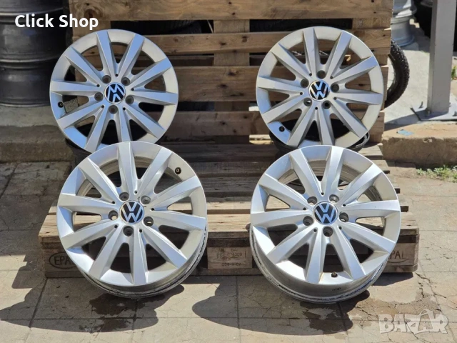 5х112 16 Джанти VW Golf 5 Caddy Touran Голф Кади, снимка 5 - Гуми и джанти - 54945817