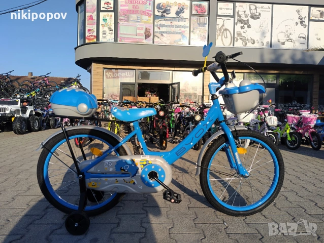 X Детски велосипед 20" 2002 син, снимка 2 - Велосипеди - 54395528