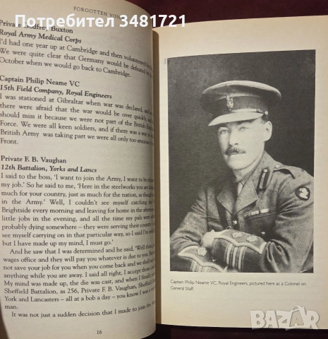Forgotten Voices of The Great War. A New History of WW1 in the Words of the Men and Women Who Were T, снимка 3 - История, политика и общество - 55065753