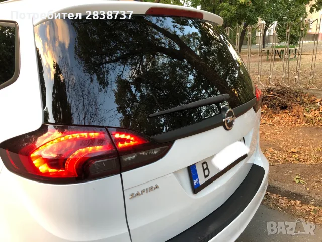 2017 Opel Zafira tourer 7 места 200к.с 1.6 турбо много добро състояние, снимка 9 - Автомобили и джипове - 55469369