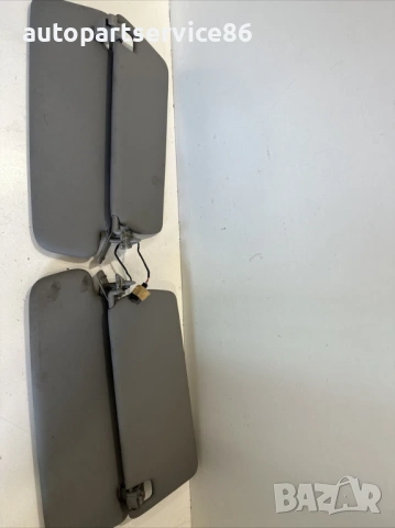 Слънчеви визьори ляв и десен за Volkswagen Touareg 3.0 Tdi (2008-2010) Face, снимка 2 - Части - 54166283
