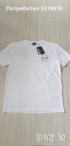 Emporio Armani EA7 Cotton Mens Size XL / 2XL НОВО! ОРИГИНАЛ! Мъжка Тениска