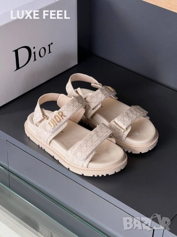 Dior ⚜️Дамски Сандали , снимка 16 - Сандали - 54541899