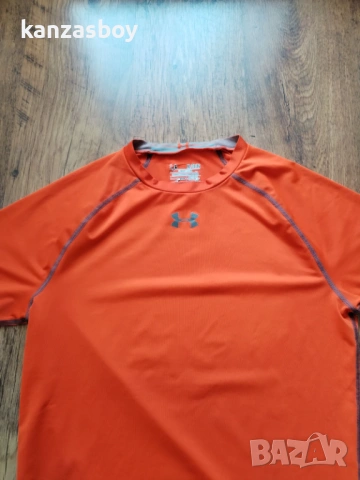 Under Armour - страхотна мъжка тениска XL УМАЛЕНА / ЕЛАСТИЧНА, снимка 2 - Тениски - 54045006