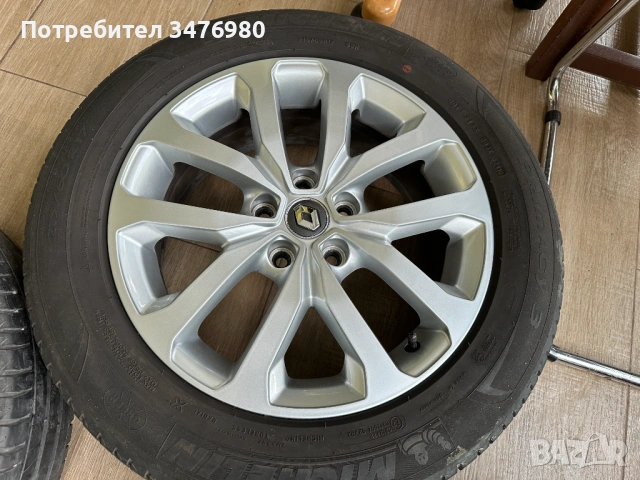 Алуминиеви джанти 403004615R 7Jx17 Renault Kadjar Nissan Qashqai 5x114.3 ET40, снимка 4 - Гуми и джанти - 54832396