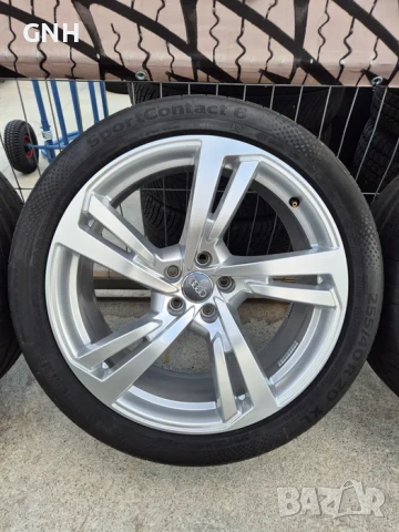 Джанти Audi 20 цола , 5х112 , 8.5j , et30 255/40/20, снимка 4 - Гуми и джанти - 54493154