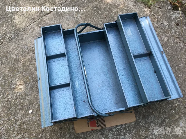 немски, метален куфар за инструменти, снимка 4 - Куфари с инструменти - 55301482