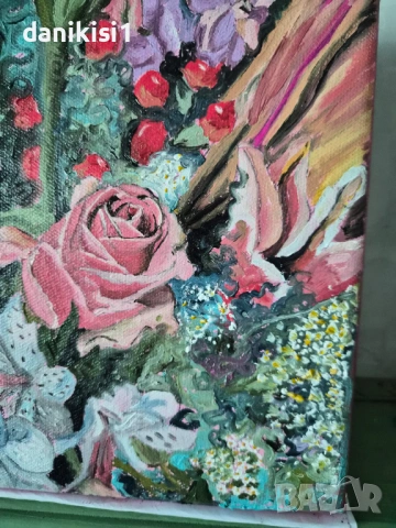 Авторска артина маслени бои , снимка 4 - Картини - 54326735