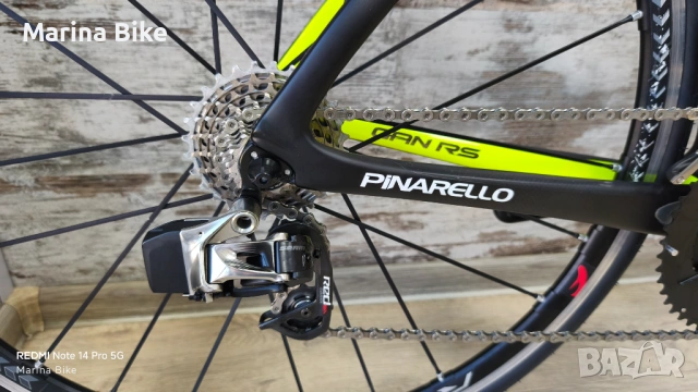Карбонов шосеен велосипед Pinarello Gan RS SRAM Red eTAP Fulcrum Racing Zero Ceramic Rim | 515, снимка 5 - Велосипеди - 54706305