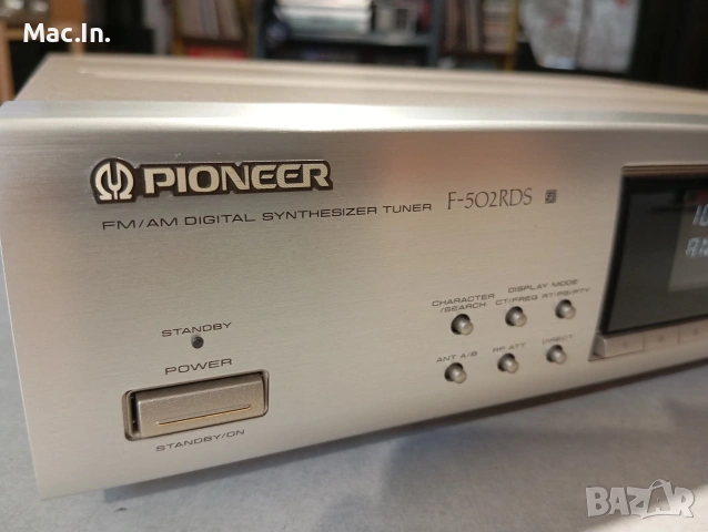 PIONEER F-502 RDS gold, снимка 10 - Ресийвъри, усилватели, смесителни пултове - 54495103