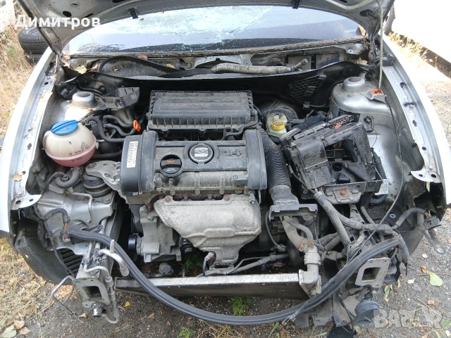 Двигател бензин с код BXW 1.4 VAG VW SEAT SKODA, снимка 2 - Части - 55140460