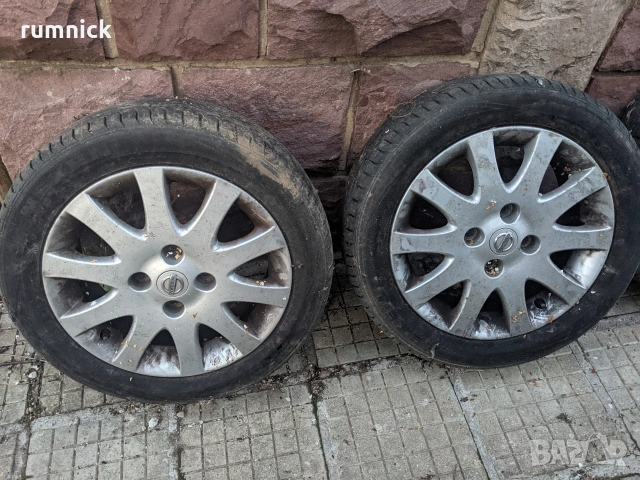 Джанти с гуми за Nissan Almera N16, снимка 3 - Гуми и джанти - 54415910