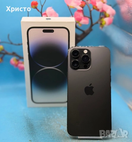 Apple iPhone 14 Pro Max, 256GB, 6GB RAM, 5G, Space Black  , снимка 3 - Apple iPhone - 55005981