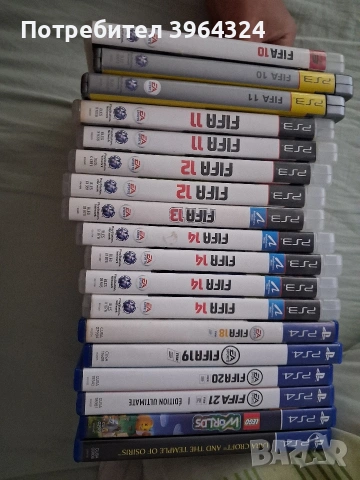 продавам лот от игри за ps3 и ps4