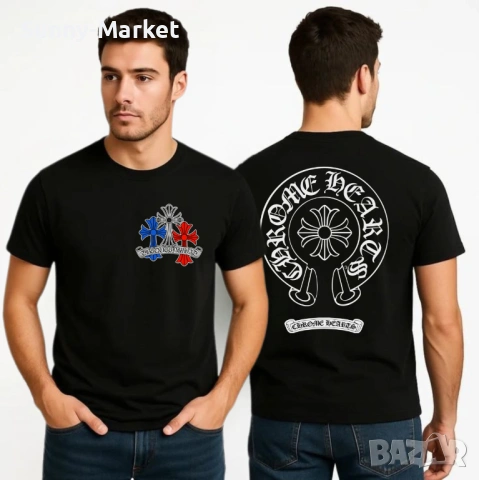 CHROME HEARTS Мъжки , дамски и детски тениски с къс ръкав, снимка 10 - Тениски - 54042879