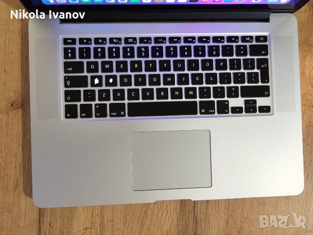 MacBook Pro 15" (Mid 2015) Retina / i7 / 16GB RAM / 256GB SSD / 3ч. батерия / + зарядно / + кутия, снимка 3 - Лаптопи за дома - 55192643