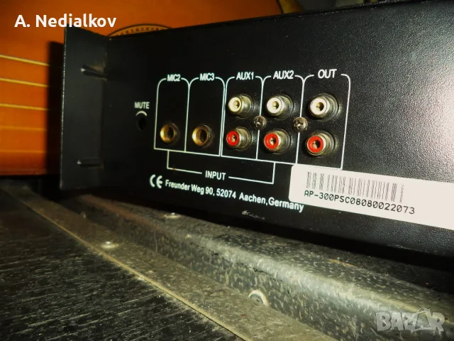 Hed audio mixer-amplifier AP 300/130watt/, снимка 5 - Китари - 55420315