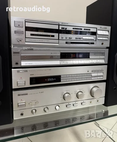 🔊Ретро аудио система сет PIONEER - сива серия - усилвател, дек, cd, тунер и тонколони🔊, снимка 4 - Аудиосистеми - 55698577