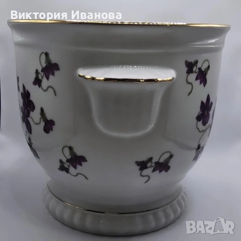 Порцеланова кашпа , снимка 6 - Колекции - 54742183