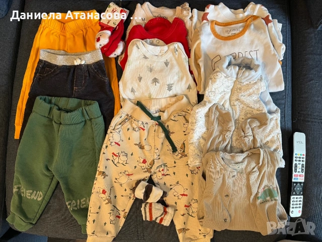 Подарявам дрешки за момче 0-12м, снимка 4 - Комплекти за бебе - 53993983