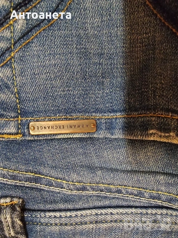 Armani Exchange къси дънки , снимка 4 - Дънки - 54563193