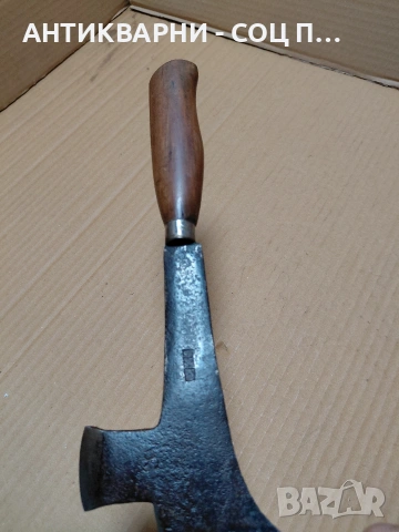 Соц Стар Ръчно Кован Косер. НОМЕР 1440., снимка 7 - Антикварни и старинни предмети - 54175968