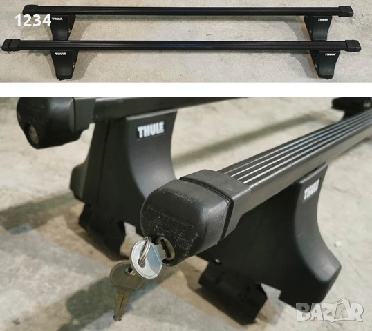 Багажник напречни греди THULE рейки за SEAT Leon Hatchback 2005-2012г