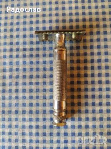 стара самобръсначка Gillette, снимка 3 - Мъжка козметика - 54316140