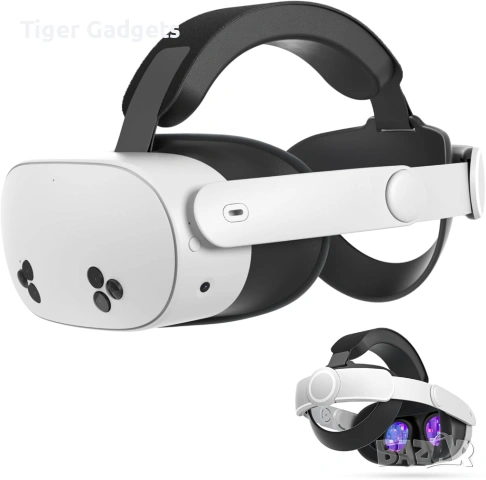 MaeckerVR Elite Head Strap за Meta Quest 3 / 3S – комфортна регулируема VR лента