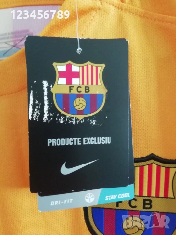 Barcelona Neymar Jr Nike нова оригинална тениска фланелка Барселона Неймар екип , снимка 4 - Тениски - 50622089