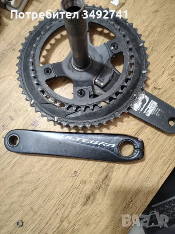 Шосеен курбела Ultegra r8000 dual power , снимка 2 - Части за велосипеди - 55494425