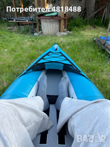 Aquaglide 140 Кану/Каяк; Canoe/Kayak     високонапорен надуваем  - Арбитраж, Куриер, снимка 6 - Водни спортове - 54435556