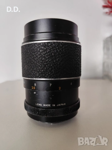 Обектив Auto-Edixon 135mm F2.8 (М42 резба), снимка 7 - Обективи и филтри - 54644149