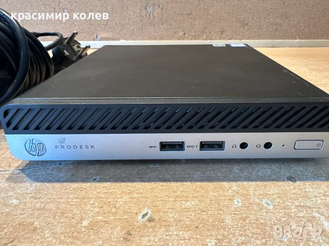мини компютър "Hp Prodesk 400 G5", снимка 2 - Работни компютри - 55380870