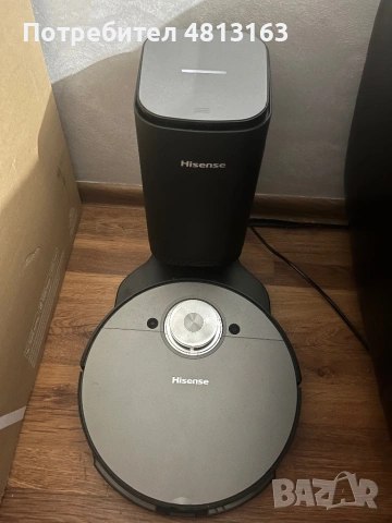Робот прахосмукачка Hisense c автоматична станция, снимка 2 - Прахосмукачки - 54371155