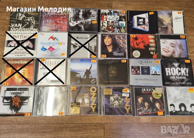 🎸 Колекция Оригинални дискове: Рок, Метал и Поп легенди (Metallica, AC/DC, Pink Floyd, The Prodigy,, снимка 2 - CD дискове - 55143168