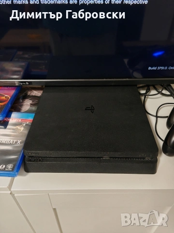 PS4 Playstation 4 slim 500GB с два джойстика, снимка 4 - PlayStation конзоли - 54077791