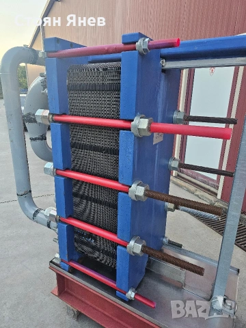 Пластинчат разглобяем топлообменник Alfa Laval MK15-BWFT - 800 KW, снимка 2 - Други машини и части - 55251712