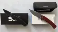 сгъваеми ножове SOG Terminus XR Black и SENCUT Snap Burgundy, снимка 1