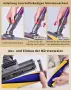 LED четка за прахосмукачка Dyson V7 V8 V10 V11 V15, снимка 7