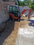 Изкопи с мини багер и мини челен товарач, снимка 4