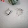 Обеци с платинено покритие 211230, снимка 2