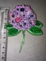 Handmade разкошна брошка - Хортензия , снимка 10