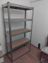 Метален стелаж с  рафтове от MDF с размери 180x90x40, снимка 2