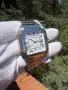 Cartier Santos Мъжки Часовник Бял Циферблат Код Chronolux46, снимка 3